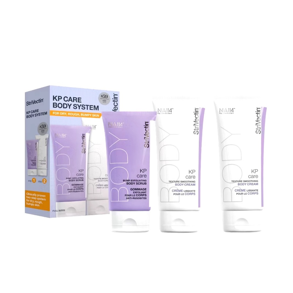 StriVectin KP Body Care System (Bump Exfoliating Scrub & Cream) + 1 Extr…